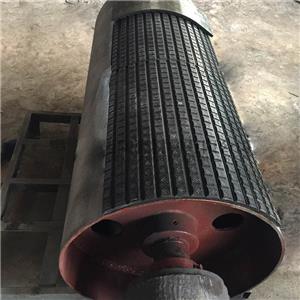 Rubber ceramic plate construction