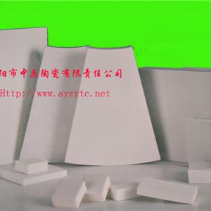 Wear-resistant ceramic sheet